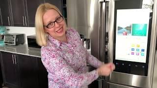 Обзор нашего холодильника Samsung Family Hub | Умный холодильник
